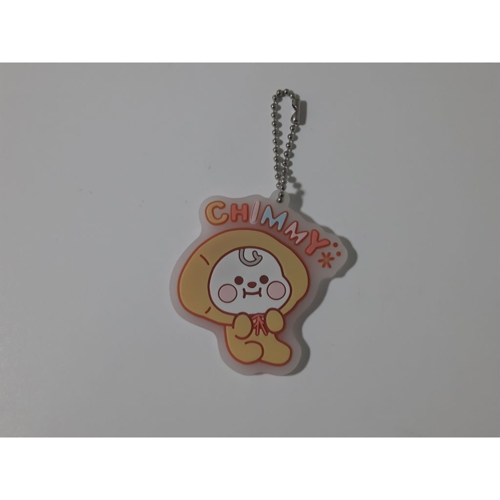 (มือสอง) พวงกุญแจยาง ☆ CHIMMY ☆ ธีม Baby / BT21 / LINE FRIENDSขนาด 5 × 6 cm.