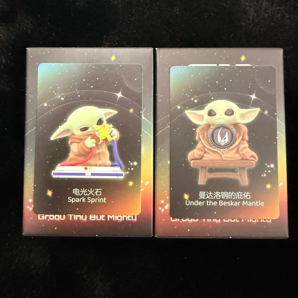 🛵พร้อมส่งด่วนจากไทย STARWARS grogu tiny but mighty series figure เช็คการ์ด