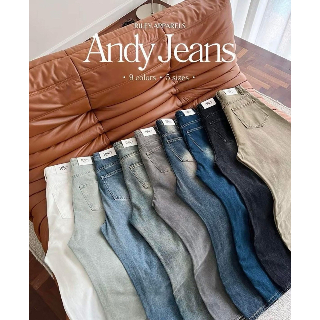 riley andy jeans สี space blue “L”