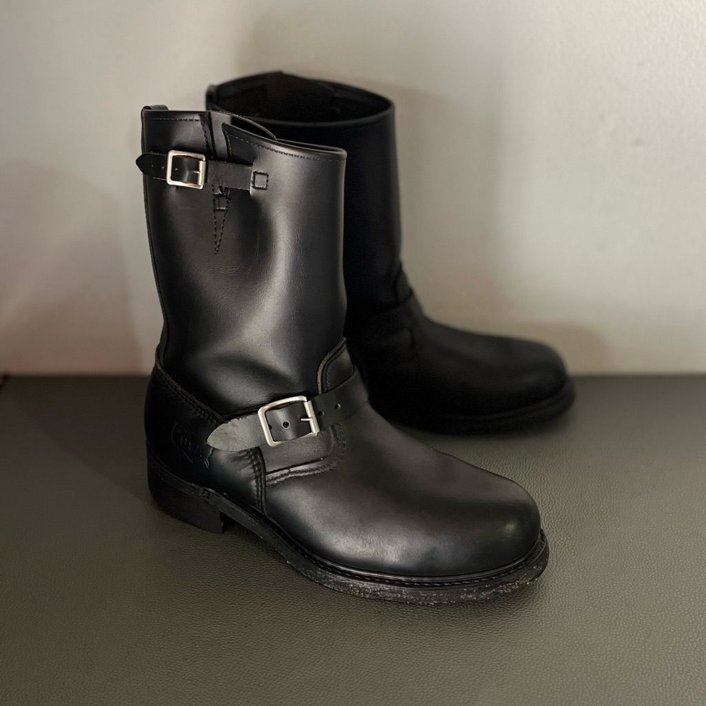 Vtg.90’s USA Made Engineer Boots Size 10.5Us 28cm หัวเหล็ก