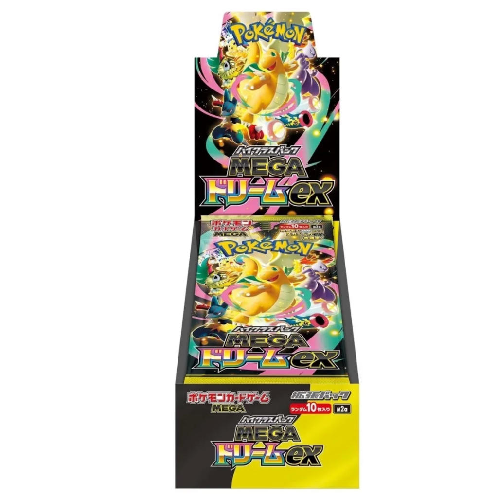 [ ยกกล่อง 10 ซอง ]💥 Pokemon Mega Dream (M2a) ver.ญี่ปุ่น ของแท้ ซีลเดิม ไม่รีซีล ไม่คัด