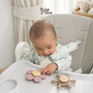 Altair & Vega : Suction Spinner Toy สปินเนอร์ ของเล่นเด็ก Montessori Toy ซิลิโคน Food Grade ติดโต๊ะ/กระจก เสริมพัฒนาการ