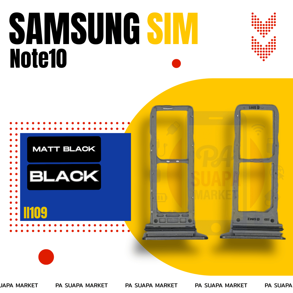 SIM Tray for Samsung Note10