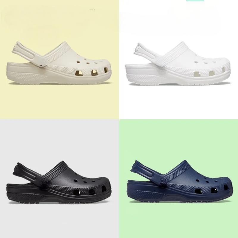 ของแท้ CS Classic Clog รองเท้าลำลองผู้ใหญ่ Unisex sandals - Bone/White 10001-2Y2/100
