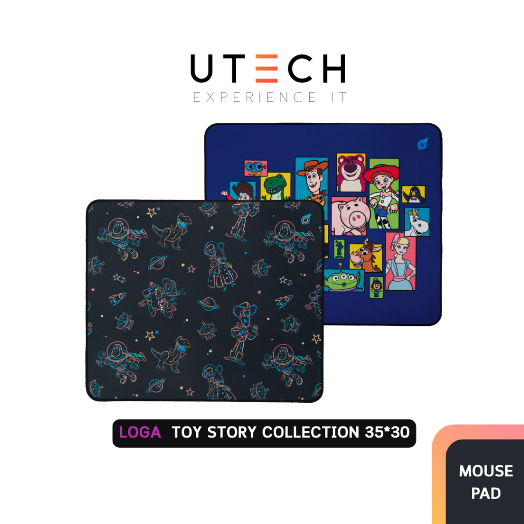 แผ่นรองเมาส์ Loga  ToyStory Collection 35*30 by UTECH