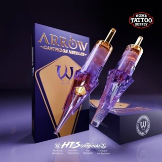 AVA Arrow Cartridge Tattoo Needle RL RM เข็มสักตลับ ป้องกันห…