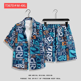 เสื้อฮาวาย ชุด เสื้อเที่ยวทะเล hawaii แขนสั้น ลายดอกไม้ หลายสไตล์ เสื้อลายใหม่ล่าสุด เหมาะสำหรับผู้ชายและผู้หญิงทุกคน