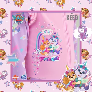 ✨NEW✨ KEED X Paw Patrol Collection ชุดว่ายน้ำเด็กผู้หญิง สีชมพูม่วง กัน UV50+