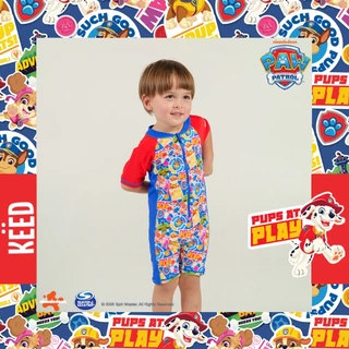 ✨NEW✨ KEED X Paw Patrol Collection ชุดว่ายน้ำเด็กผู้ชาย สีแดงน้ำเงิน กัน UV50+