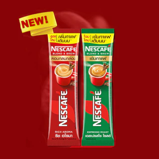Nescafe 3in1 เนสกาแฟ เบลนด์แอนด์บลู แพ็ค100ซอง