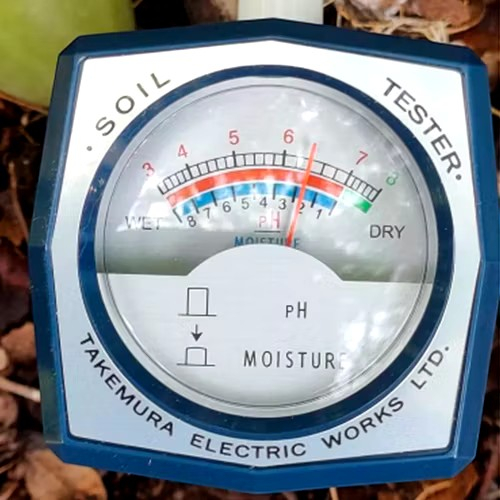 DM-15 TAKEMURA เครื่องวัดค่า pH และความชื้นของดิน Soil pH & Moisture Tester มือสองสภาพใหม่