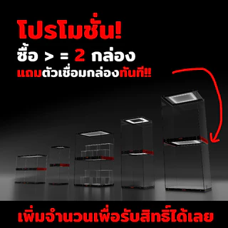 🚩 BOXDOG ARTTOY🚩 กล่องโชว์โมเดล สไตล์ DIY สุดเท่ ✨ มีไฟ ✨ไม่ต้องใช้อุปกรณ์