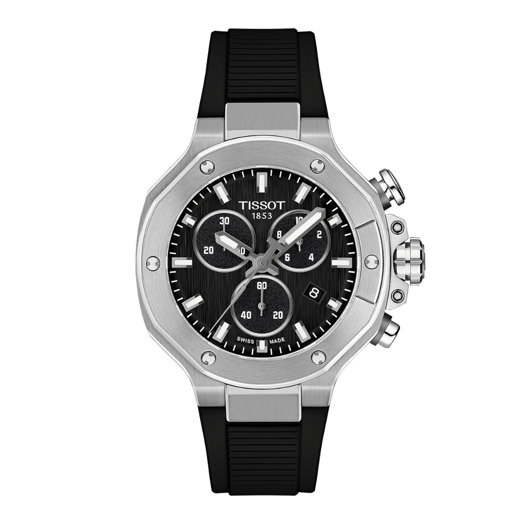 Tissot T-Race 38 mm. ทิสโซต์ ที เรซ 38 มม. สีดำ