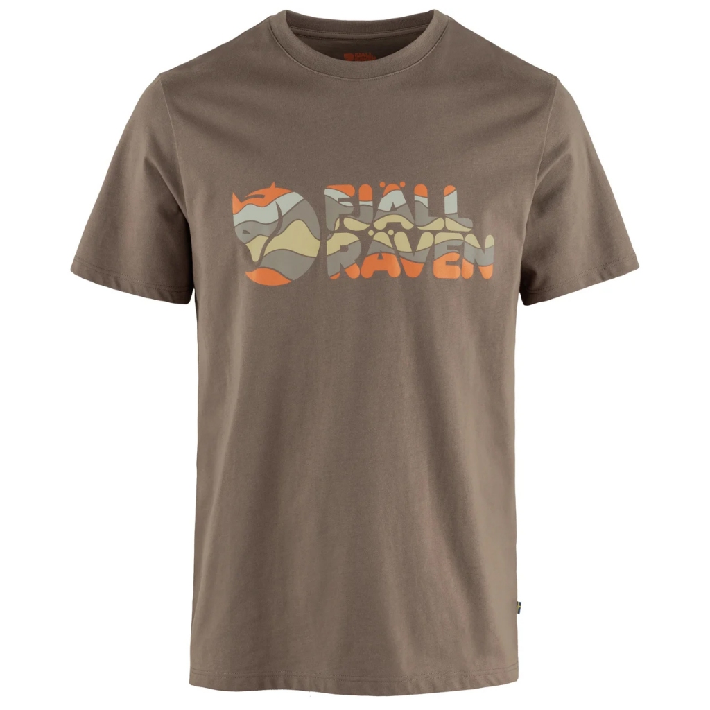เสื้อผ้า Fjallraven Multicolor Logo T-shirt M