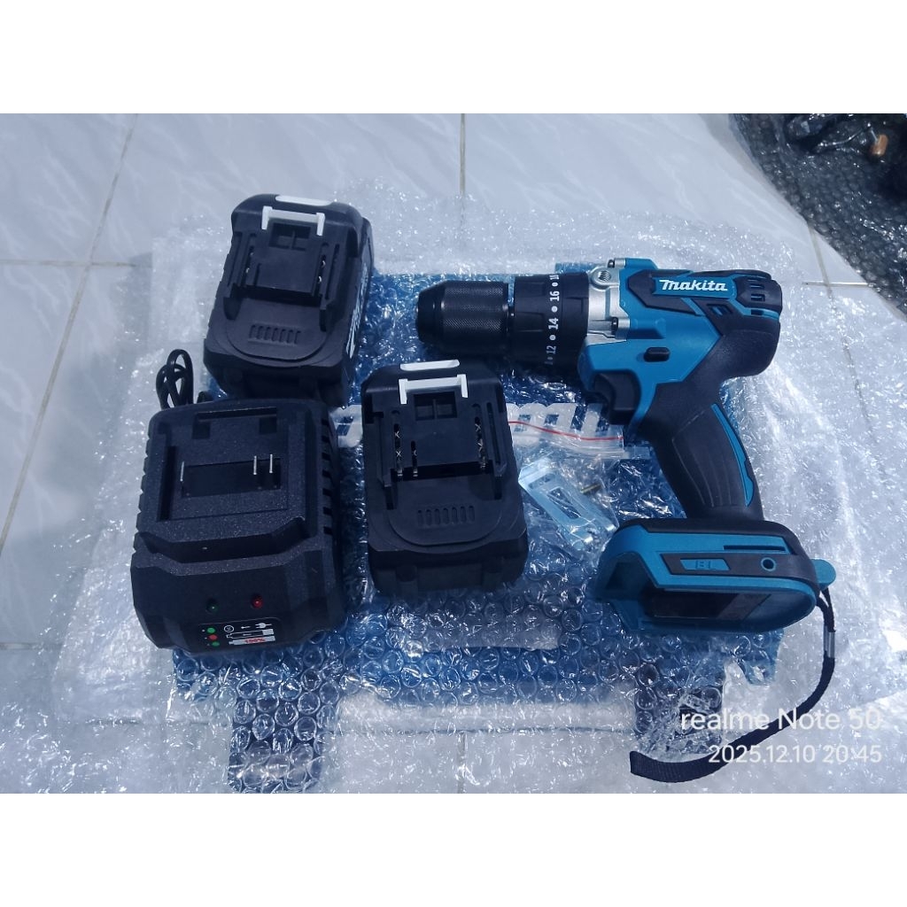 สว่านแบตเตอรี่ไร้สายmakita18V.