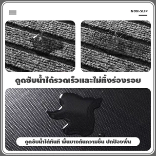 THE พรมไนลอน พรมดักฝุ่น พรม PVC กันลื่น ตัดขนาดได้ พรมห้องครัว พรมหน้าประตู ระเบียง พร้อมส่งจากไทย