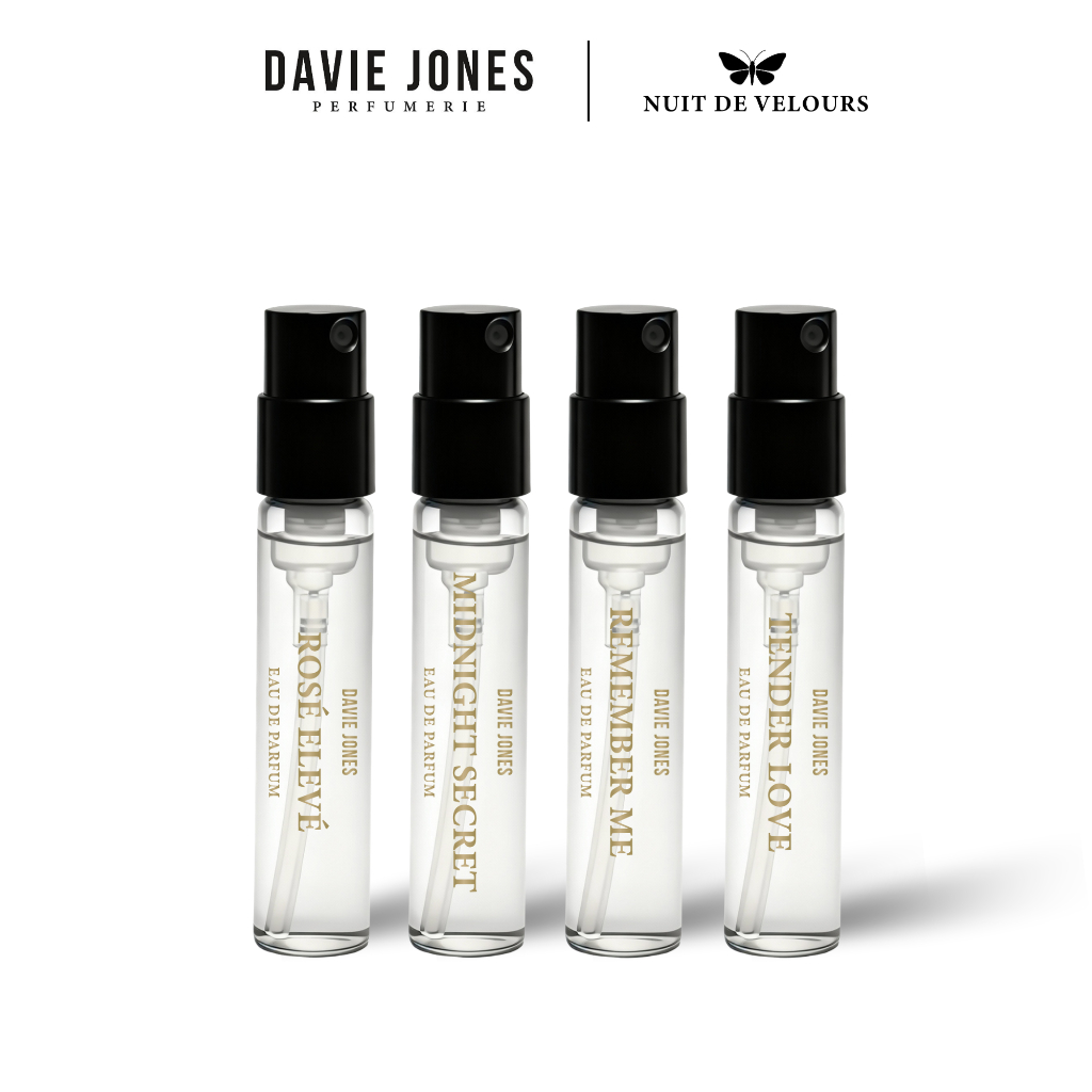 DAVIE JONES น้ำหอม Nuit de Velours 4 กลิ่น ขนาด 2.5 ml & Discovery Set
