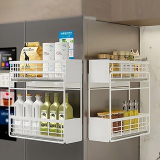 ชั้นวางตู้เย็นแม่เหล็กล้างโลหะชนิดดึงออก|ชั้นวางของ, มัลติฟั…