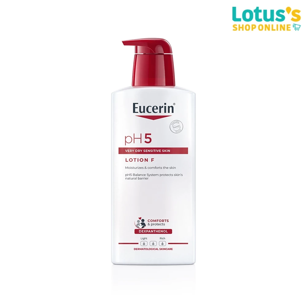 ยูเซอริน พีเอช5 เวรี่ ดราย เซ็นซิทีฟ สกิน โลชั่น เอฟ 400 มล. EUCERIN PH5 VERY DRY SENSITIVE SKIN LOTION F 400 ML.