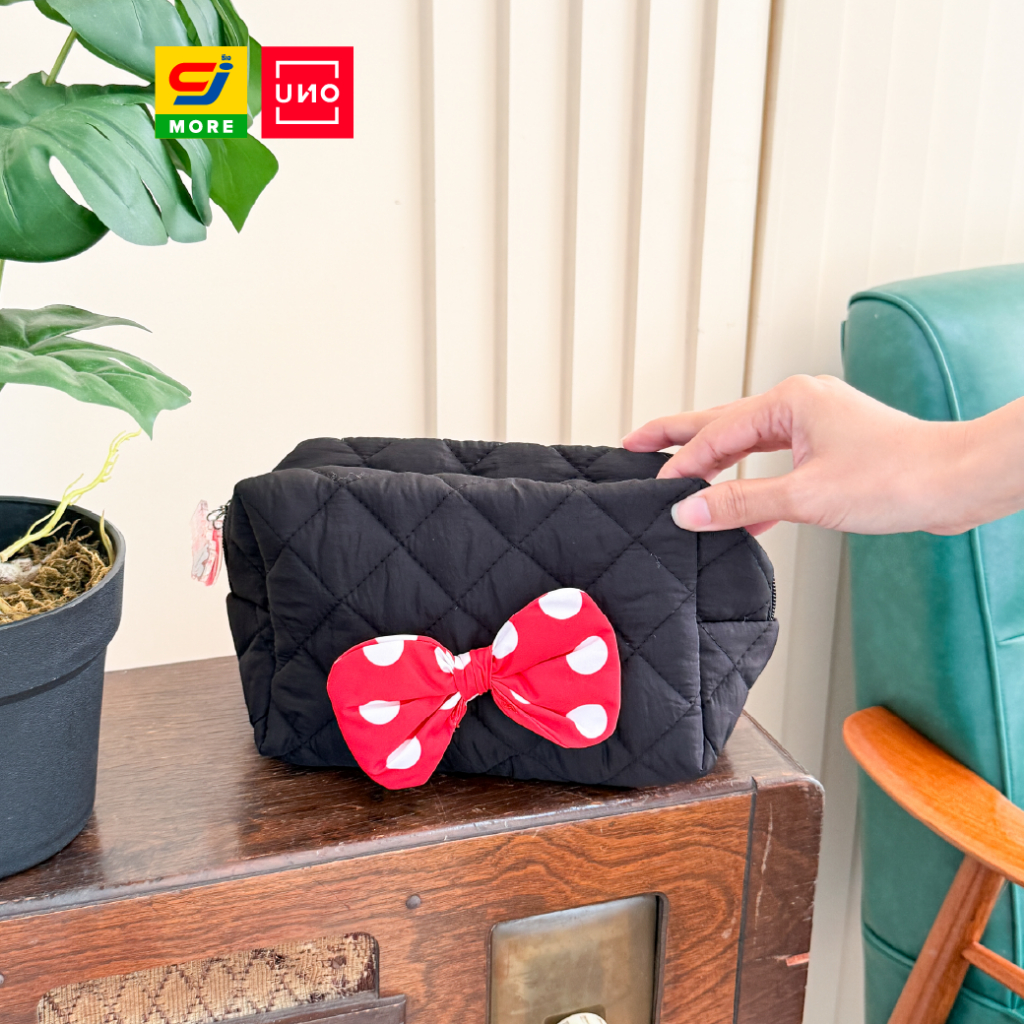 UNO กระเป๋าเครื่องสำอาง Mickey&Friends ลิขสิทธิ์แท้