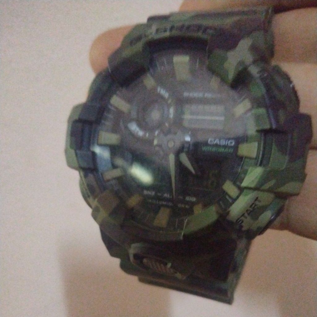 G Shock GA700CM  สีเขียวลายพราง