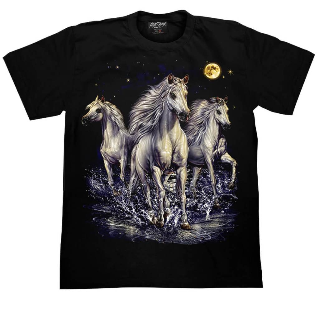 เสื้อยืดสกรีนเรืองแสง ROCK CHANG GR666