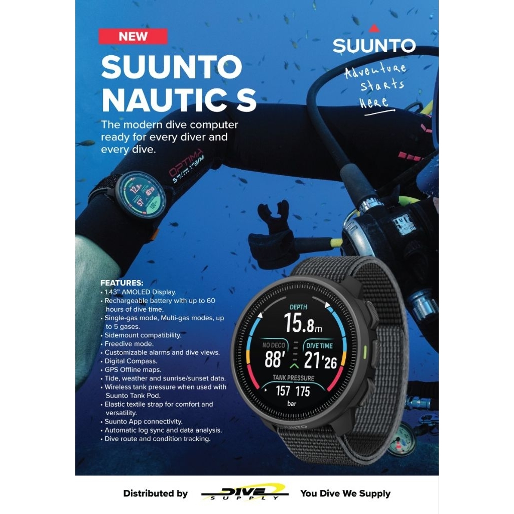 Suunto Nautic S Dive Computer