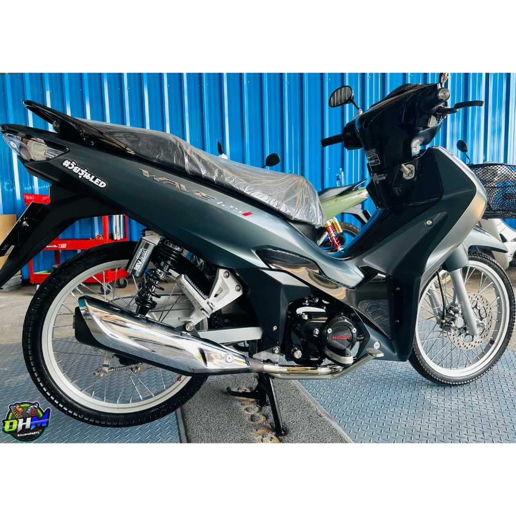 โช๊คหลัง OKD รุ่น RevJunior ใส่เวฟ ( 125i ปี 2023 ถึงปัจจุบัน / 110i ปี2019 ถึงปัจจุบัน ) สูง320มิล ราคา ถูกที่สุด ดีลบีเคเค แกลเลอรีภาพที่ 9