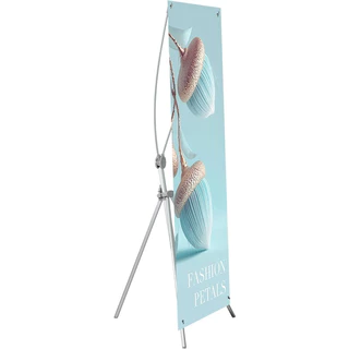 ขาตั้งป้าย X STAND ขาตั้งป้ายโฆษณา ปรับความสูงได้ ขาตั้งโปสเตอร์ ป้ายต้อนรับ 60x160, 80x180, 80x200 ซม.