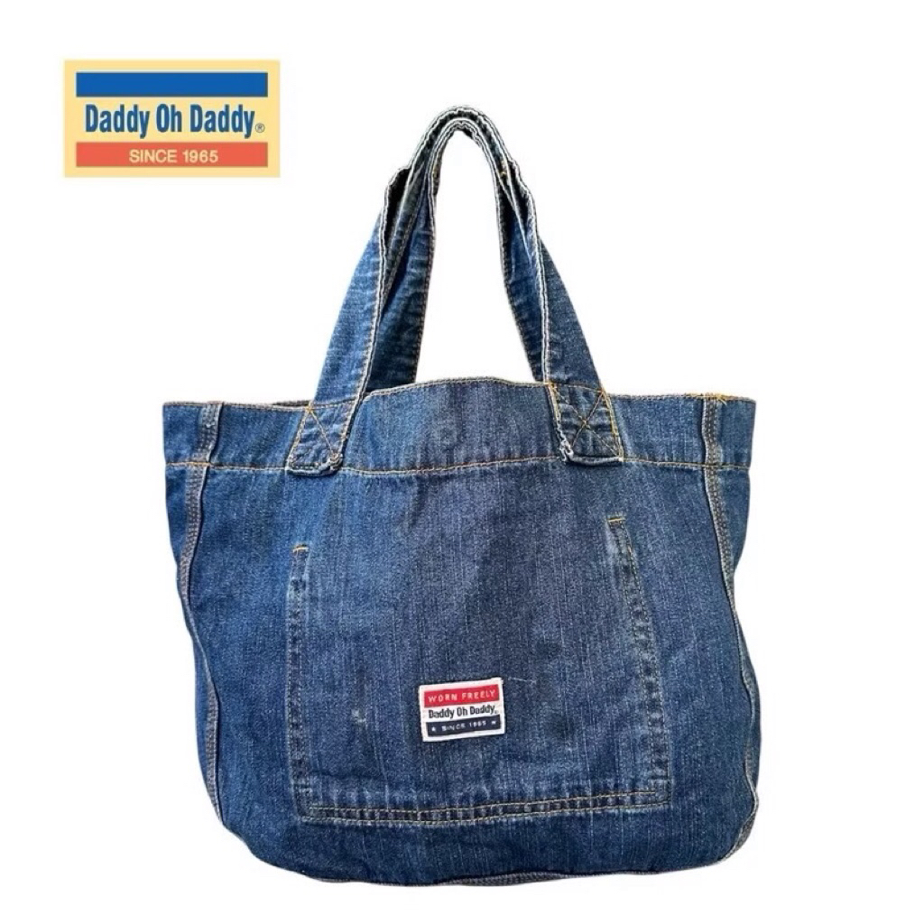 Daddy Oh Daddy กระเป๋าสะพายไหล่ยีนส์