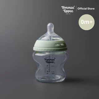 Tommee Tippee ขวดนมแก้ว Natural Start 150 มล. พร้อมจุกนม Slow Flow