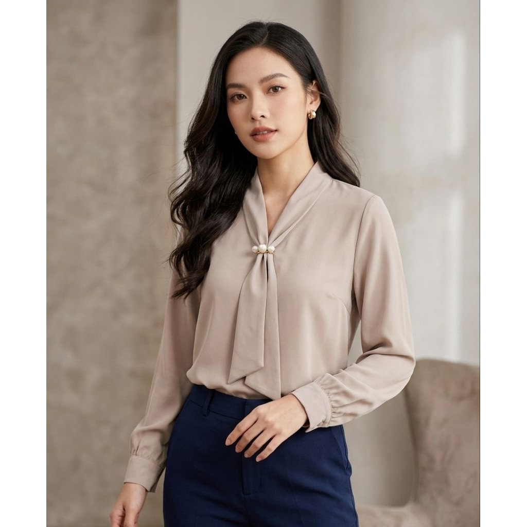 เสื้อแขนยาว Glacier ผ้านิ่ม แบรนด์แท้