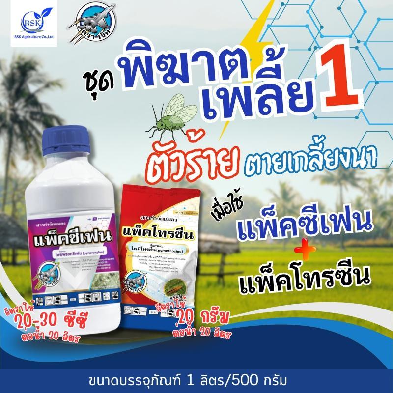 ชุดพิฆาตเพลี้ย 1 (แพ็คซีเฟน+แพ็คโทรซีน) (บ.เจ็ท)