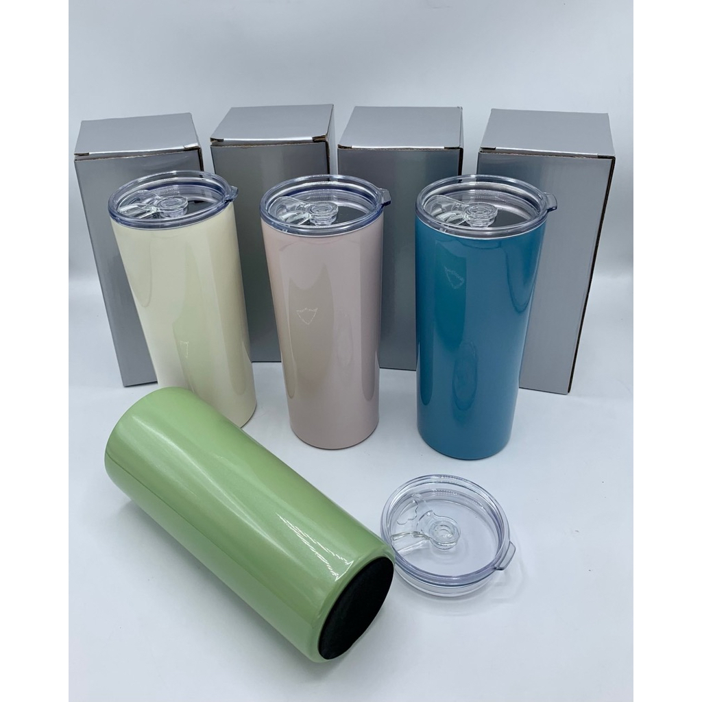 แก้วน้ำสแตนเลส สีพาสเทล VC-550