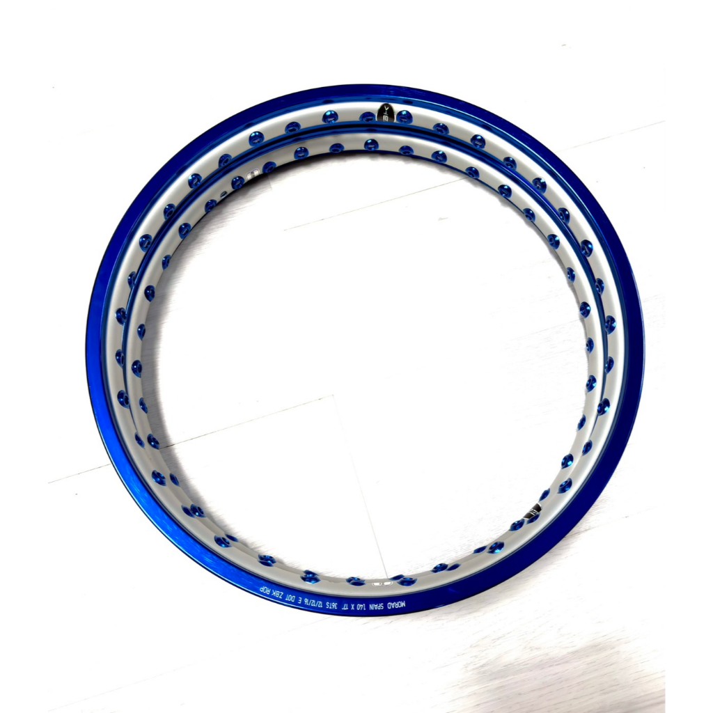 ล้อ ZBK ทรงหลังเต่ามีขนนาด 1.4 ขอบ17/17MORAD SPAN