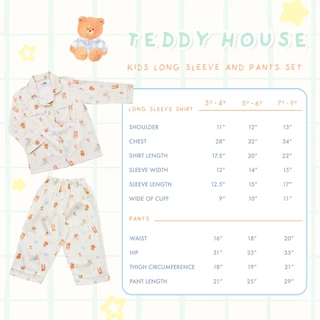 ชุดนอน sliptosleep - Teddy House Kid Set