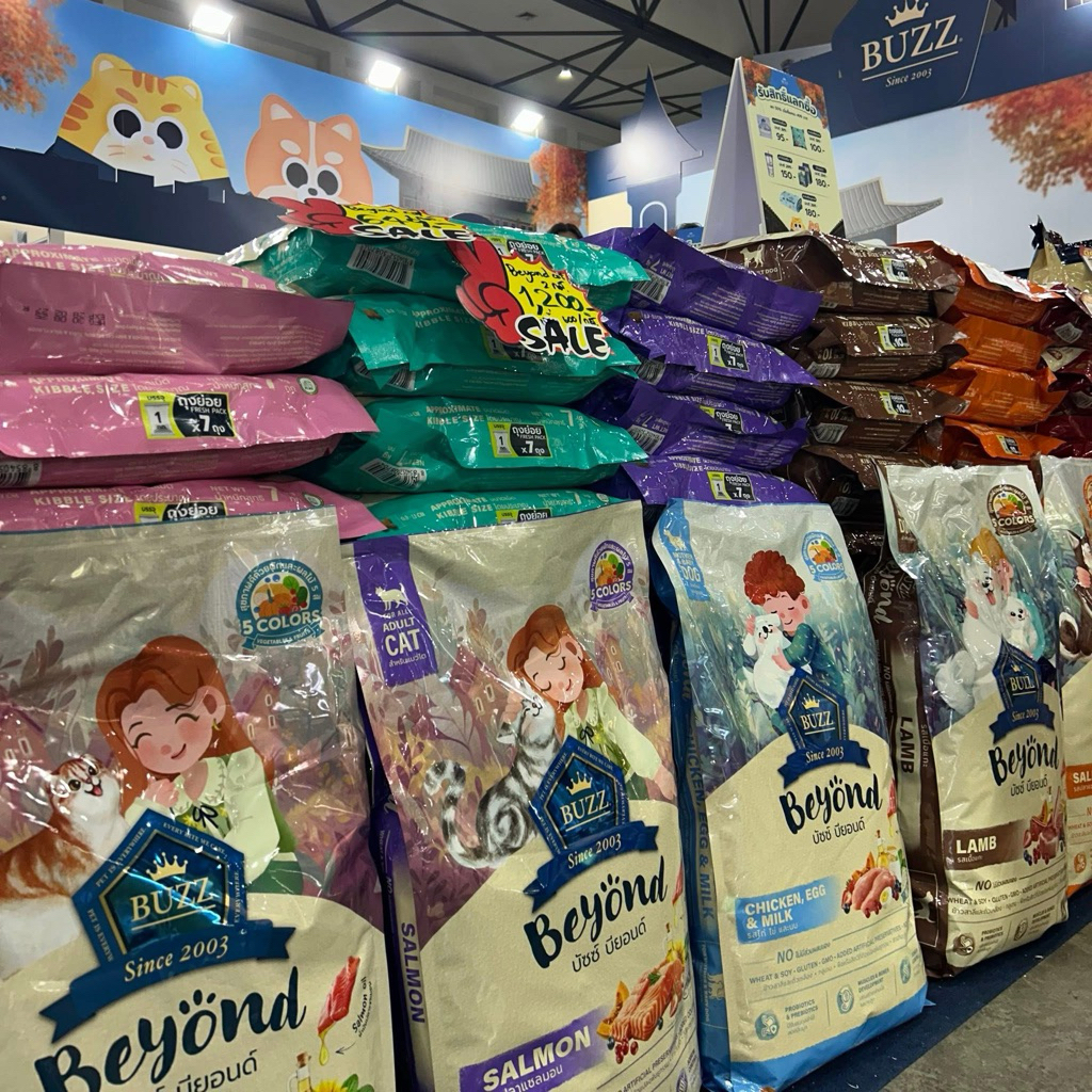 BUZZ Beyond Cat อาหารแมว (1กก. x 7ถุง)❣️ยกกระสอบบบบ❣️