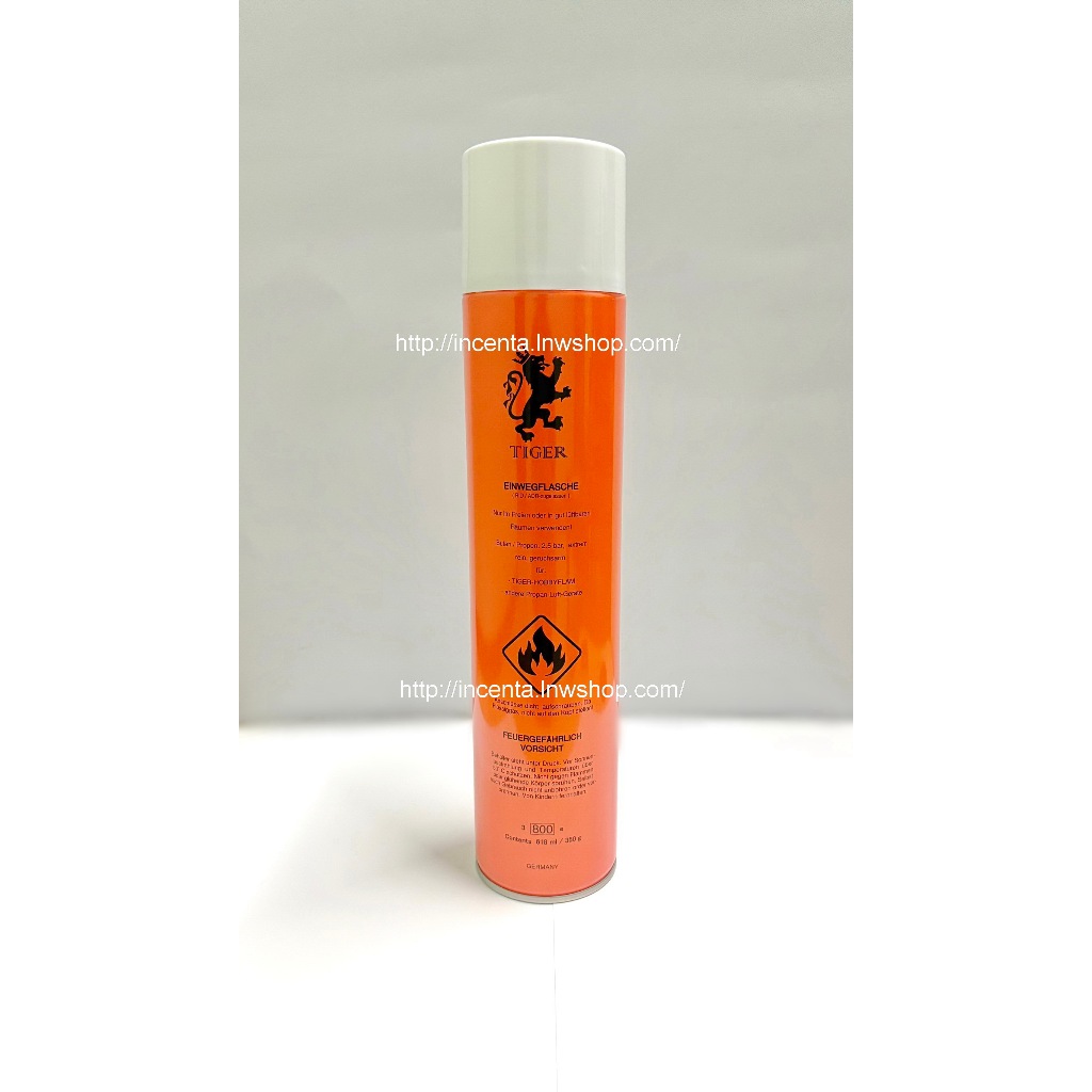 แก๊สกระป๋อง สีส้ม TIGER (005027) (Shopee)