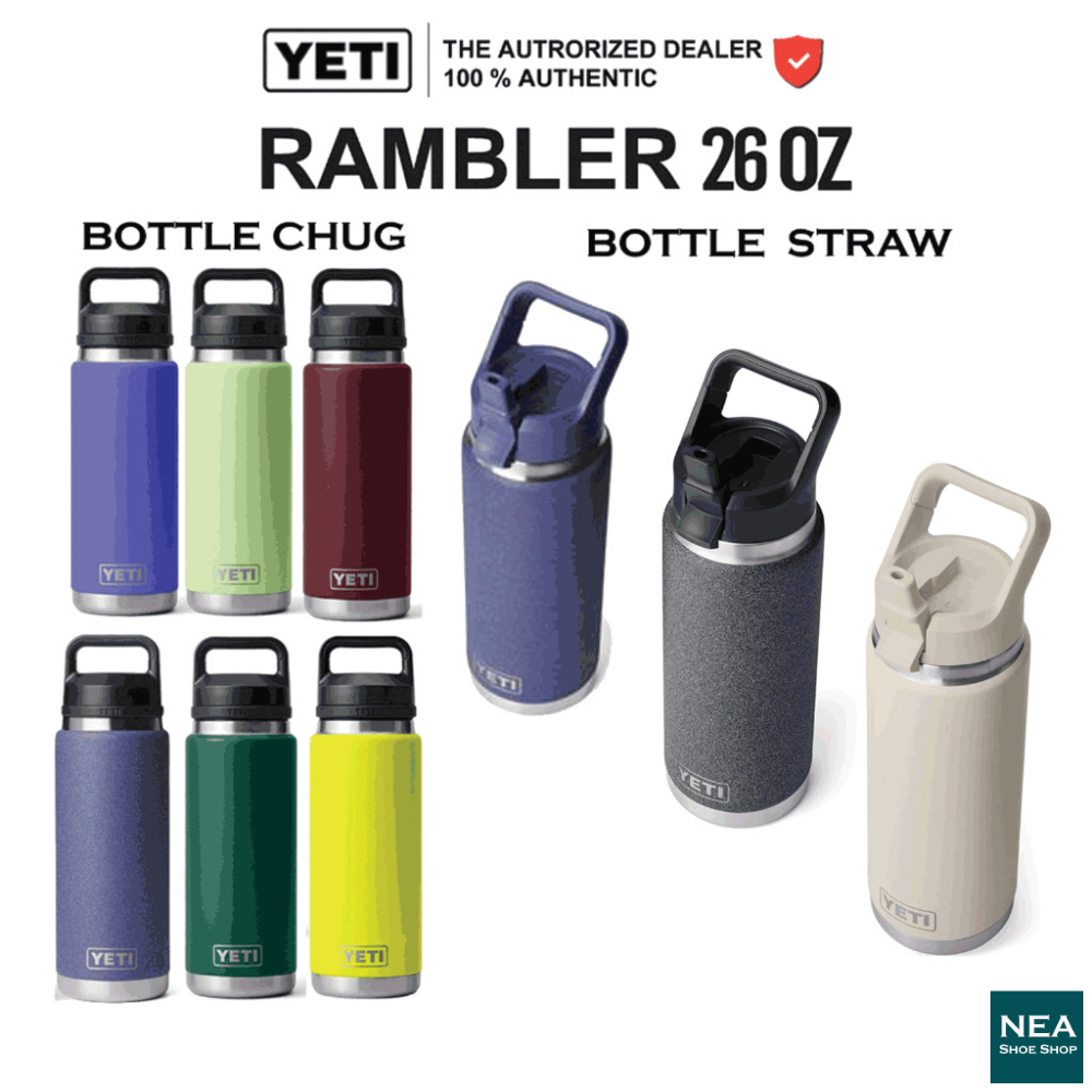 [เยติ คุณภาพต้องมาก่อน] YETI RAMBLER 26 OZ BOTTLE CHUG ขวดน้ำ เยติ ลิขสิทธิ์แท้