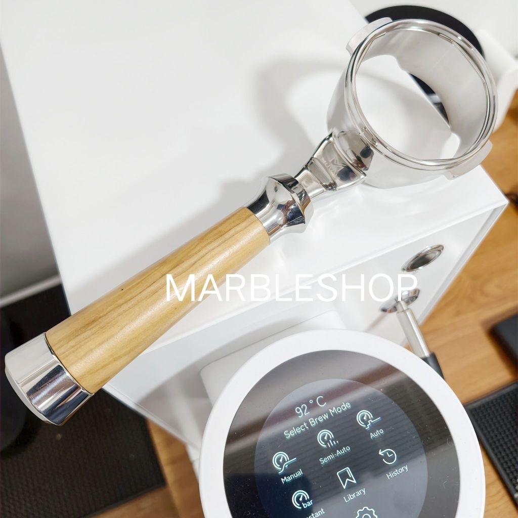 (พร้อมส่งจากไทย) ด้ามชง สำหรับ WPM Primus ยี่ห้อ MUVNA Lucifer ด้ามไม้แท้ แถมฟรีบาสเก็ต MUVNA Wing S