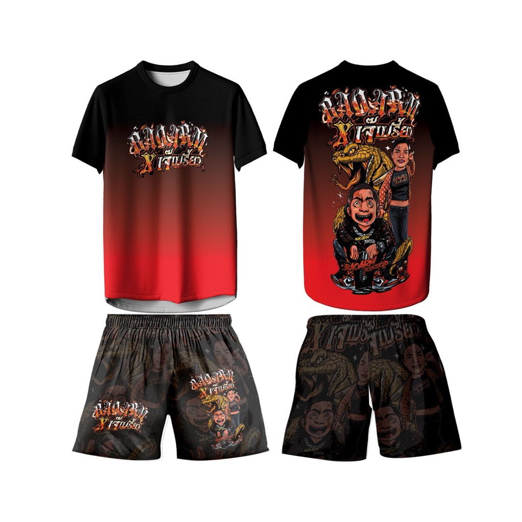 ชุดกีฬาบ่าวอาร์มเจ๊เปรี้ยวเด็กอายุ1-12ขวบ รับประกันส่งเร็ว-ส่งฟรีมีปลายทาง v1-v3
