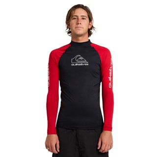 QUIKSILVER เสื้อว่ายน้ำผู้ชาย Mens On Tour Long Sleeve Rash …