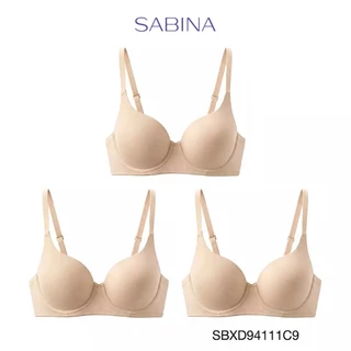 [Online Exclusive] (Set 3 ชิ้น) Sabina Perfect Bra Level 1 เสื้อชั้นใน มีโครง รหัส SBXD94111C9 - สีเนื้อ