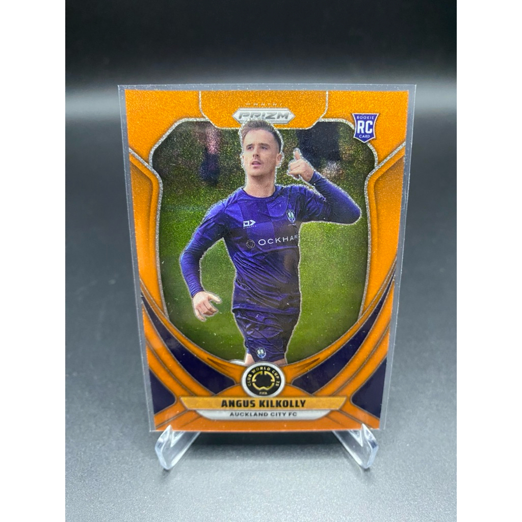 การ์ดฟุตบอล ⚽️ Angus Kilkolly | 2025 Panini Prizm FIFA Club World Cup – Orange Prizm 🇳🇿 (RC) (Serial