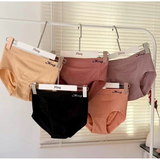 Set5ตัว Missy ฟรีไซส์ ผ้าทอ นุ่มใส่สบาย สำหรับสาวอวบ เอว 28-52 นิ้ว (แบรนด์เดียวกับMixy)