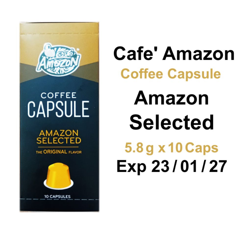 Cafe' Amazon Coffee Capsule : Amazon Selected