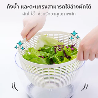 [Special Price] Haii Mart - haii Salad spinner เครื่องสลัดน้ำออกจากผักไฟฟ้า (014)