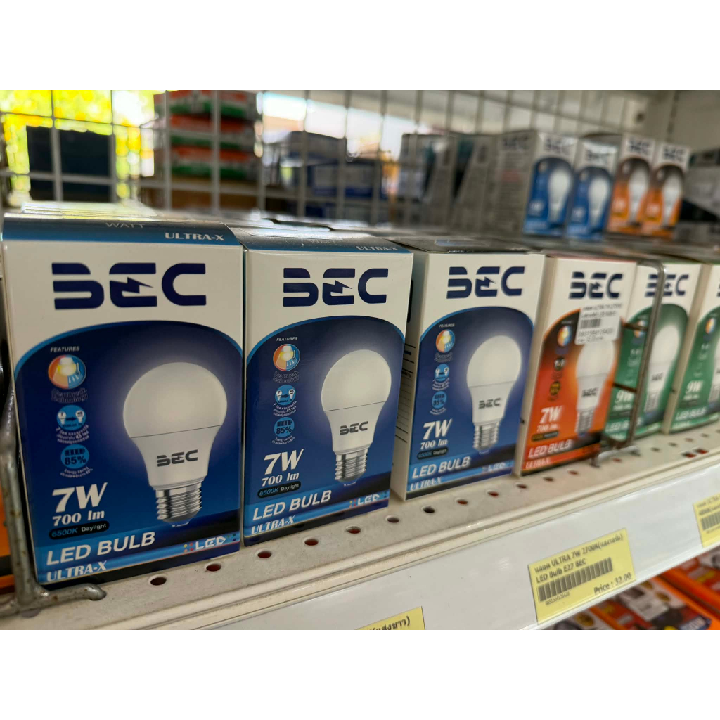 หลอด ULTRA-X LED Bulb E27 BEC ขนาด 7W-20W