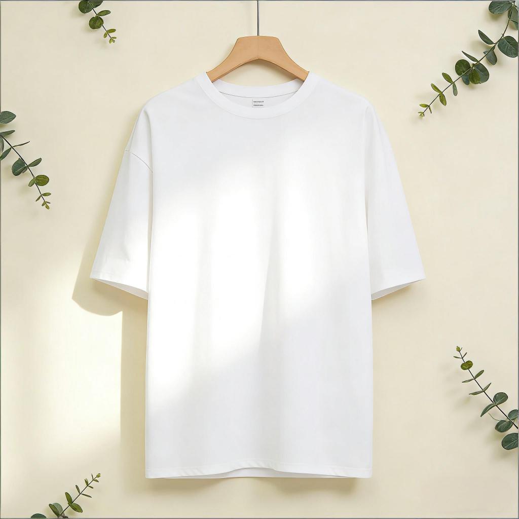 Virenshopเสื้อยืดสีพื้นคลาสสิก ใส่สวยทุกรูปแบบ t-shirt ผ้าสีพื้นหรูหรา ทันสมัยทุกสไตล์