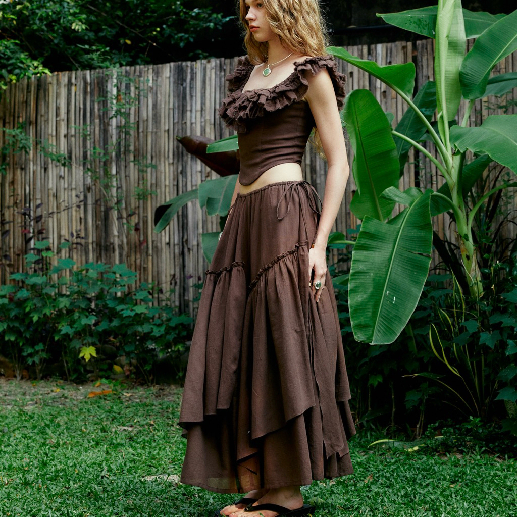 HEARTWEAVERS - LOTUS MAXI SKIRT